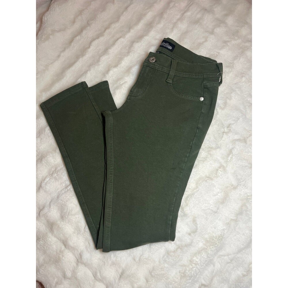 Vanilla Star Denim Skinny Jeans Green